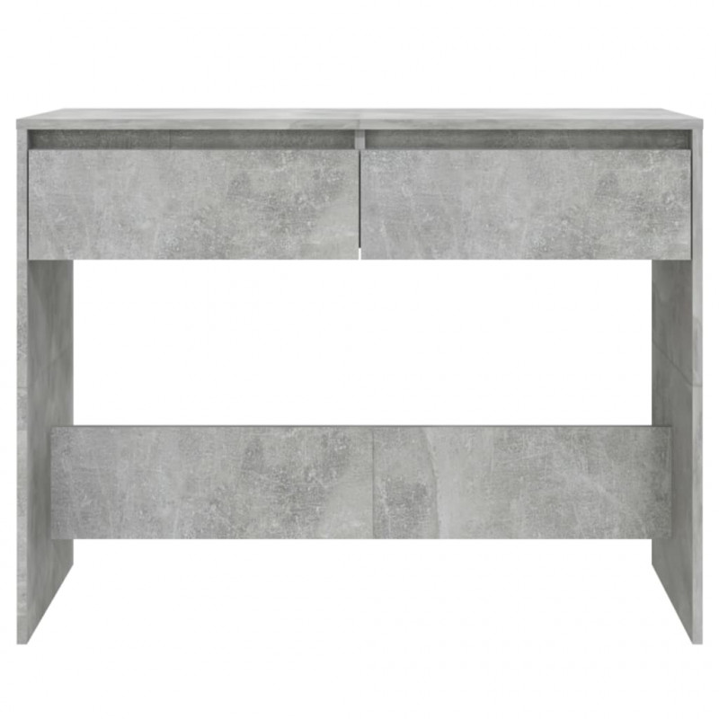 Stolik konsolowy, szarość betonu, 100x35x76,5 cm