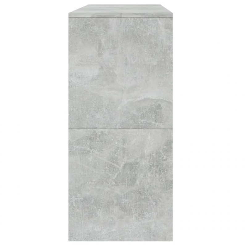 Stolik konsolowy, szarość betonu, 100x35x76,5 cm