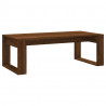 Stolik kawowy, brązowy dąb 102x50x35 cm materiał drewnopochodny
