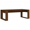 Stolik kawowy, brązowy dąb 102x50x35 cm materiał drewnopochodny