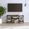 Szafka pod TV, przydymiony dąb, 102x35x45,5 cm