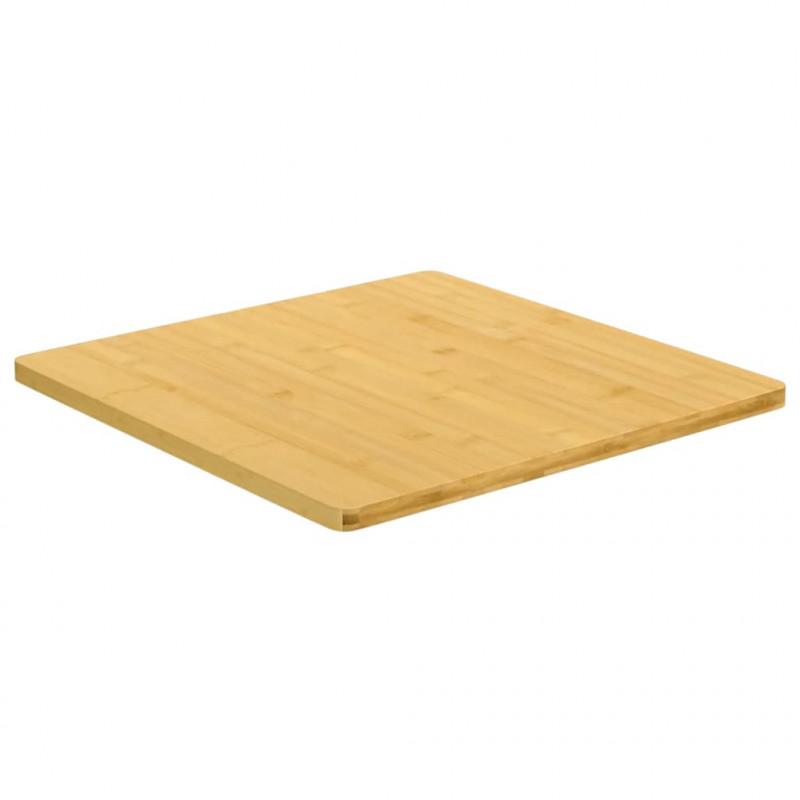 Blat do stołu, 60x60x1,5 cm, bambusowy