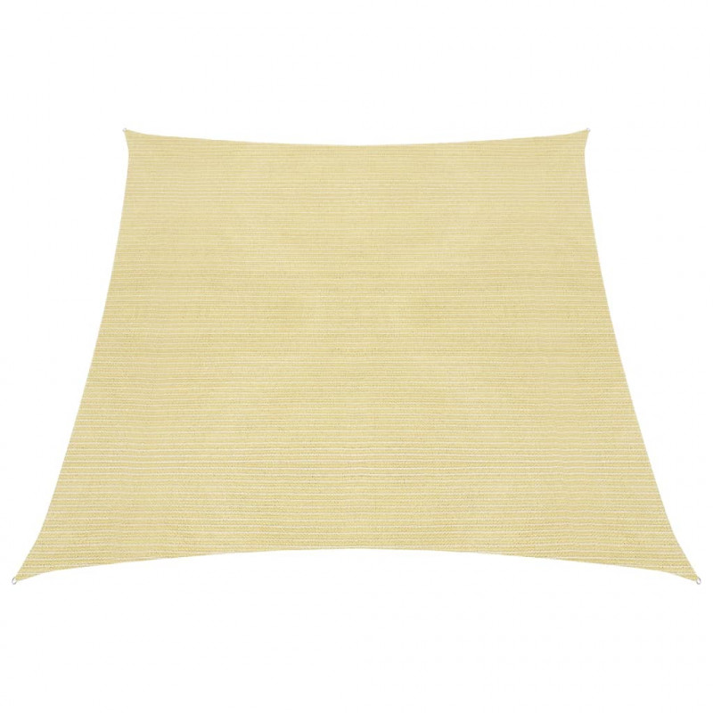 Żagiel przeciwsłoneczny, 160 g/m², beżowy, 3/4x2 m, HDPE