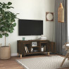 Szafka TV, drewniane nóżki, przydymiony dąb, 103,5x35x50 cm
