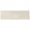 Stolik konsolowy, biały, 115x35x77 cm, surowe drewno mango