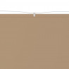 Markiza pionowa, kolor taupe, 140x600 cm, tkanina Oxford