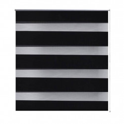 Roleta Zebra (90 x 150 cm) Czarna