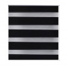 Roleta Zebra (90 x 150 cm) Czarna