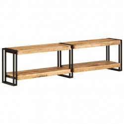 Szafka pod TV, 160x30x40 cm, lite drewno mango