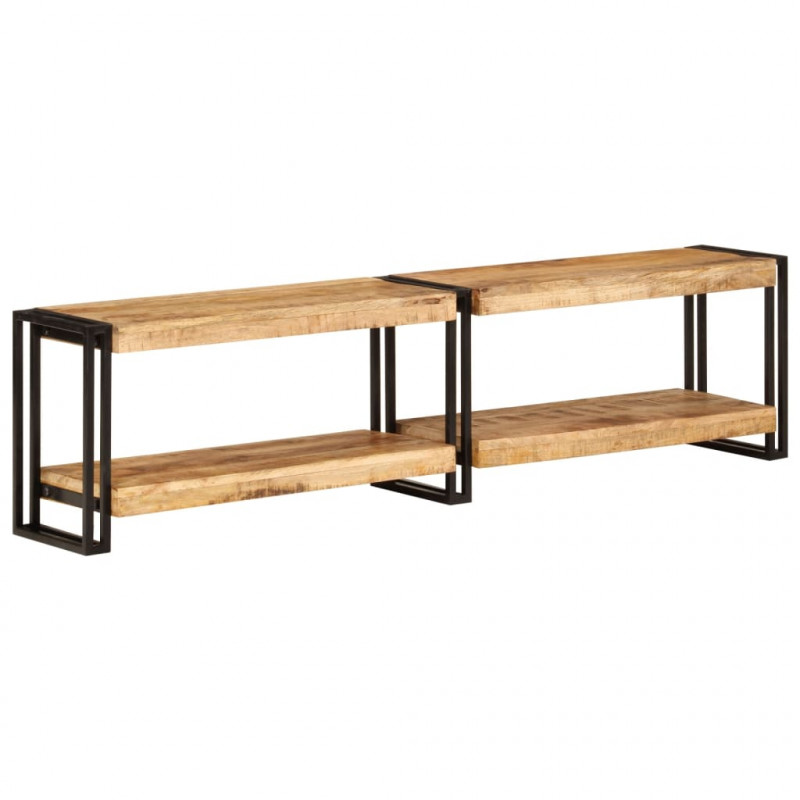 Szafka pod TV, 160x30x40 cm, lite drewno mango
