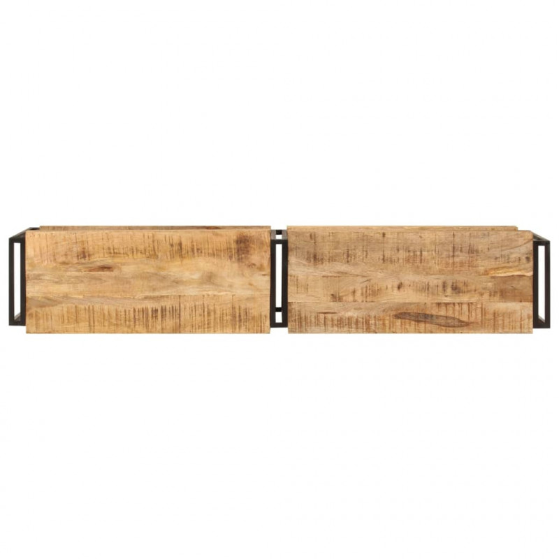 Szafka pod TV, 160x30x40 cm, lite drewno mango