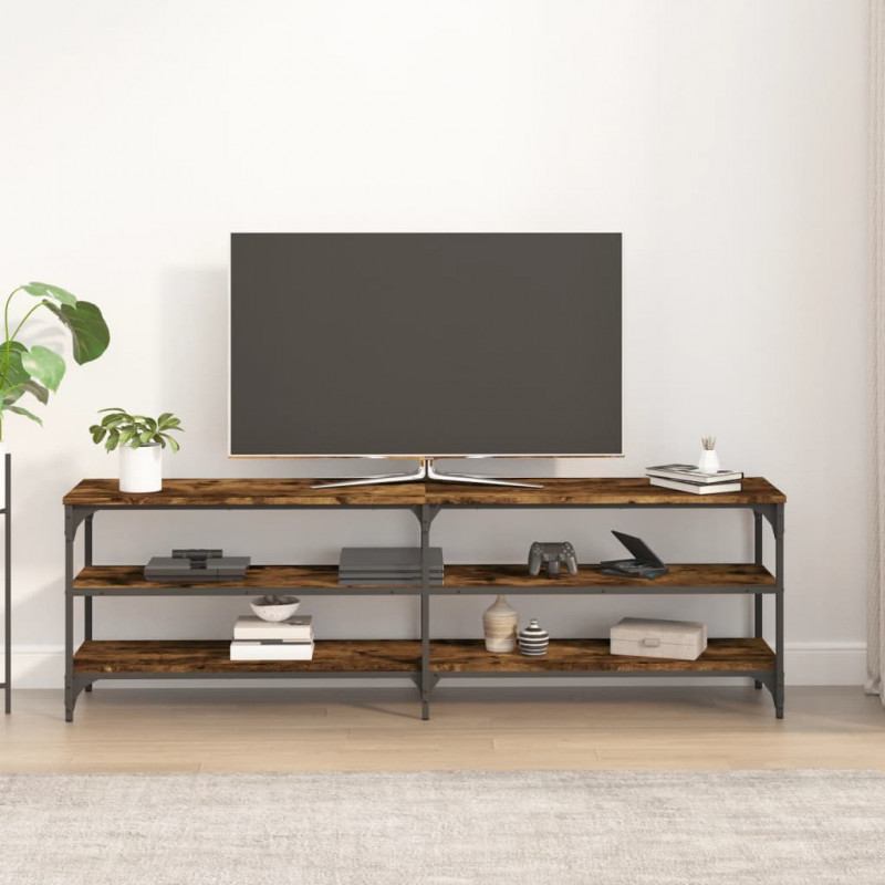 Szafka pod TV, przydymiony dąb, 160x30x50 cm