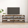 Szafka pod TV, przydymiony dąb, 160x30x50 cm