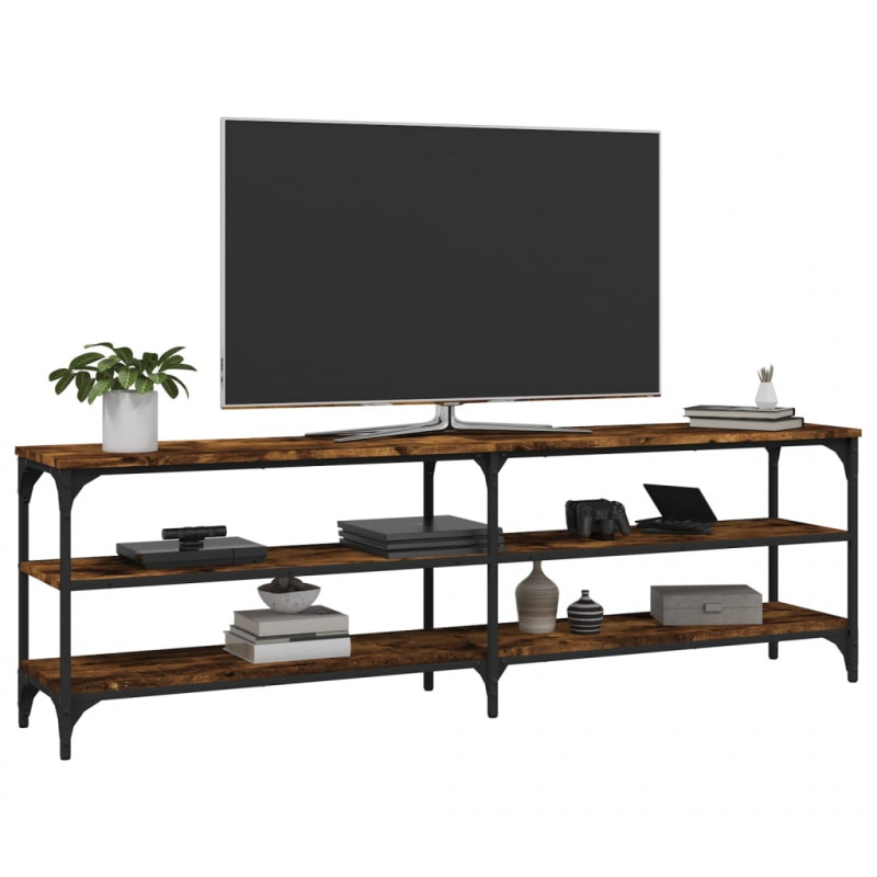 Szafka pod TV, przydymiony dąb, 160x30x50 cm
