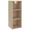Szafka ścienna, dąb sonoma, 34,5x32,5x90 cm