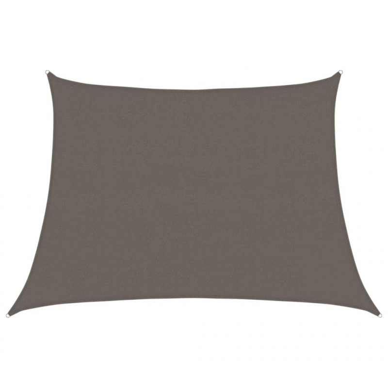 Żagiel przeciwsłoneczny, 160 g/m², antracyt, 4/5x3 m, HDPE