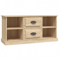 Szafka pod TV, dąb sonoma, 99,5x35,5x48 cm