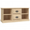 Szafka pod TV, dąb sonoma, 99,5x35,5x48 cm