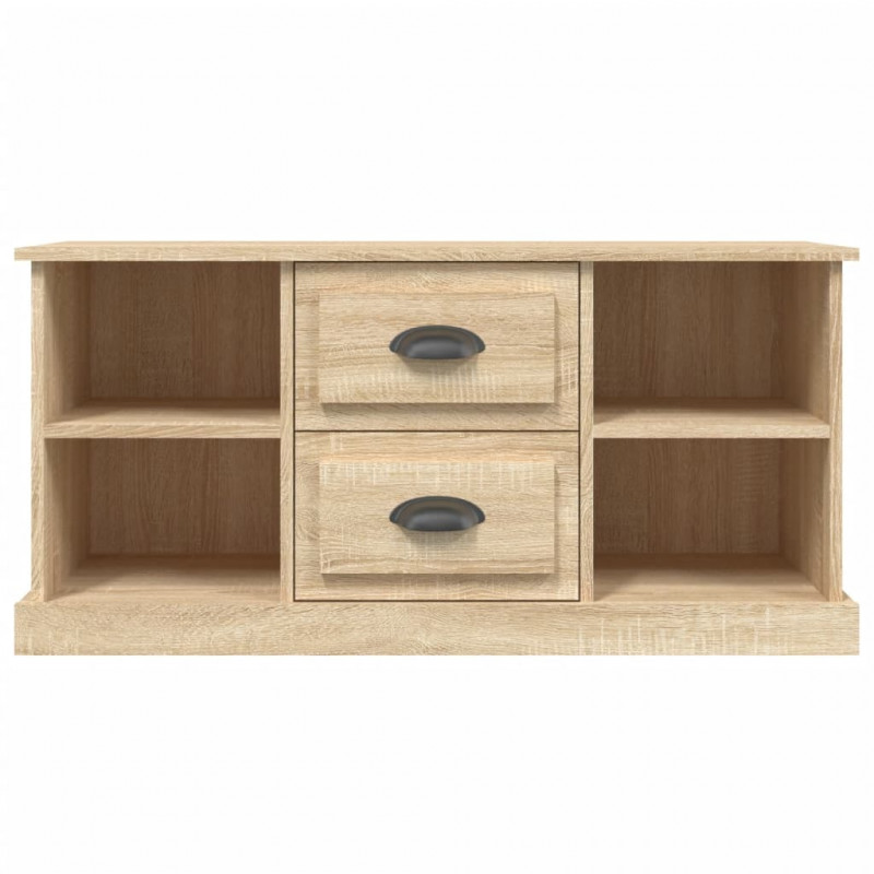 Szafka pod TV, dąb sonoma, 99,5x35,5x48 cm