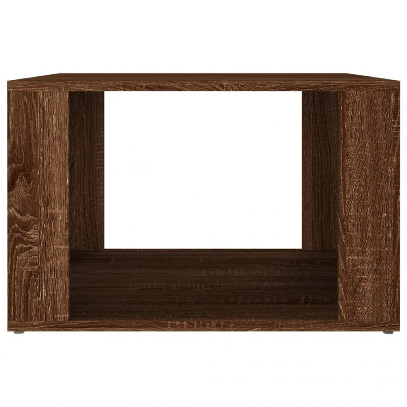 Szafka nocna, brązowy dąb, 57x55x36 cm, materiał drewnopochodny