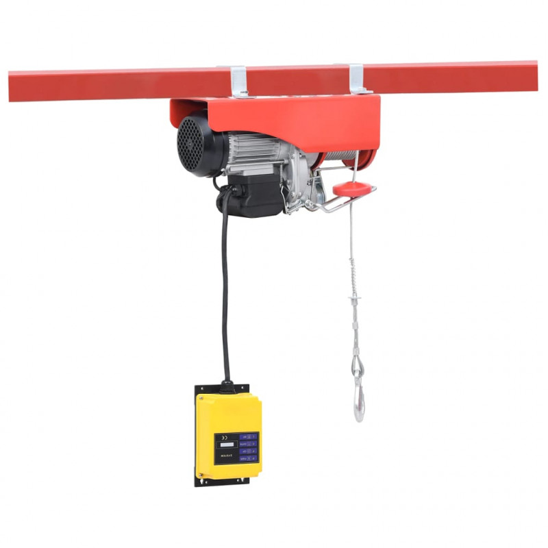 Elektryczna wciągarka z pilotem, 1300 W, 500/999 kg