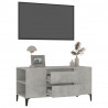 Szafka pod TV, szarość betonu, 102x44,5x50 cm
