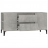 Szafka pod TV, szarość betonu, 102x44,5x50 cm