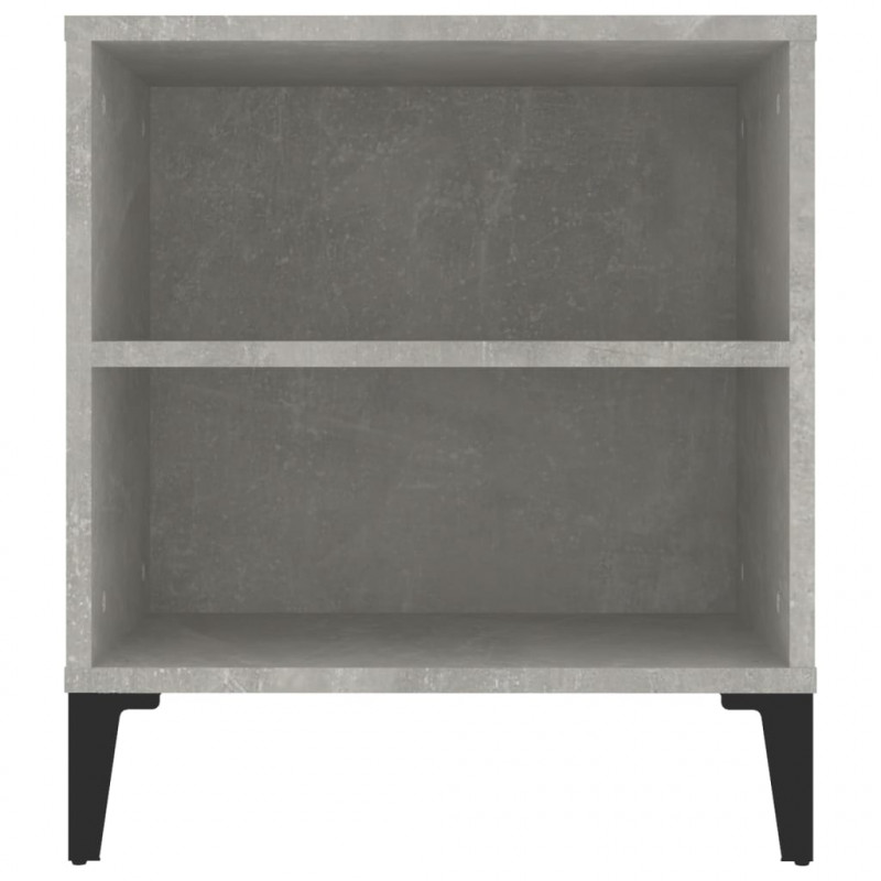 Szafka pod TV, szarość betonu, 102x44,5x50 cm