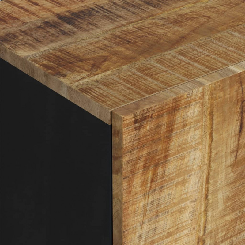 Szafka RTV, 105x33,5x46 cm, mango i materiał drewnopochodny