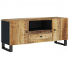 Szafka RTV, 105x33,5x46 cm, mango i materiał drewnopochodny