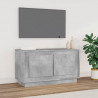 Szafka pod TV, szarość betonu, 80x35x45 cm