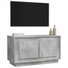 Szafka pod TV, szarość betonu, 80x35x45 cm
