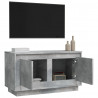 Szafka pod TV, szarość betonu, 80x35x45 cm