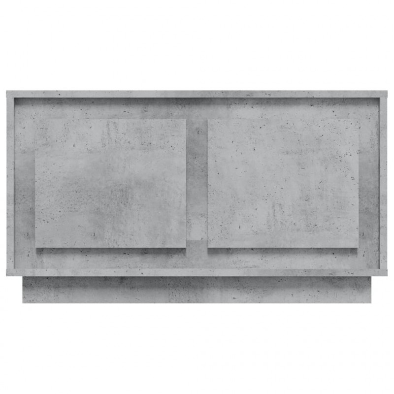 Szafka pod TV, szarość betonu, 80x35x45 cm