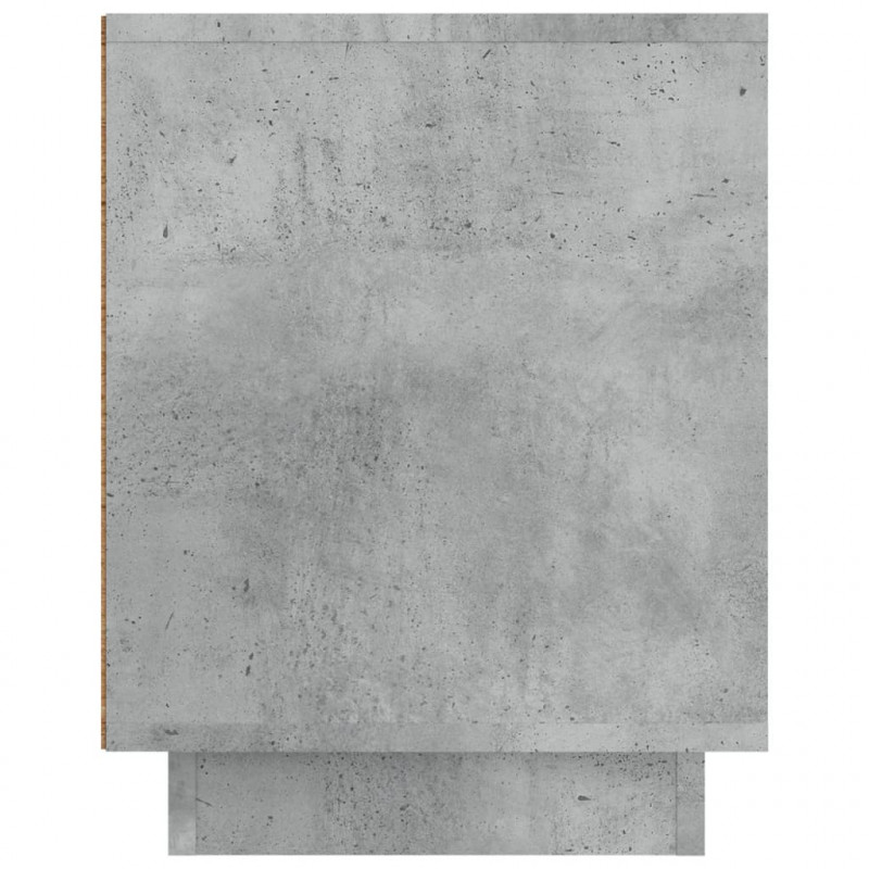 Szafka pod TV, szarość betonu, 80x35x45 cm