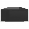 Podstawka pod monitor / telewizor szklana 80x30x13 cm