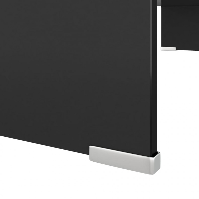 Podstawka pod monitor / telewizor szklana 80x30x13 cm