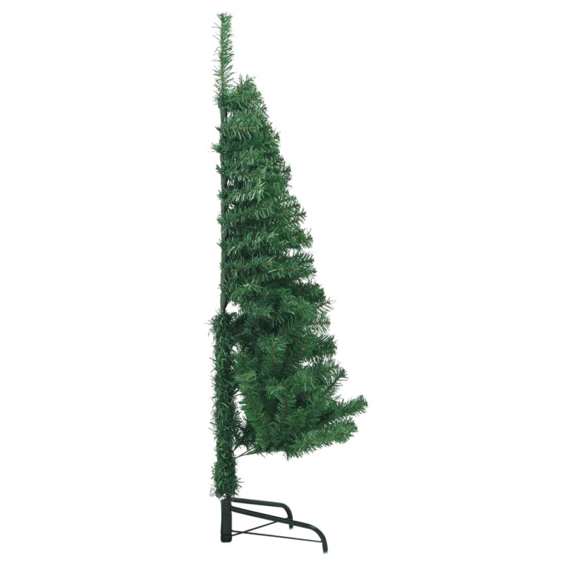 Sztuczna choinka narożna, zielona, 150 cm, PVC