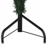 Sztuczna choinka narożna, zielona, 150 cm, PVC