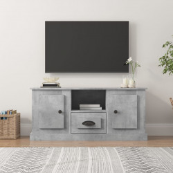 Szafka pod TV, szarość betonu, 100x35,5x45 cm