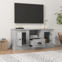 Szafka pod TV, szarość betonu, 100x35,5x45 cm