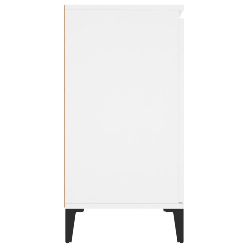 Szafka, biała, 104x35x70 cm, materiał drewnopochodny
