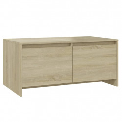 Stolik kawowy, dąb sonoma 90x50x41,5 cm materiał drewnopochodny