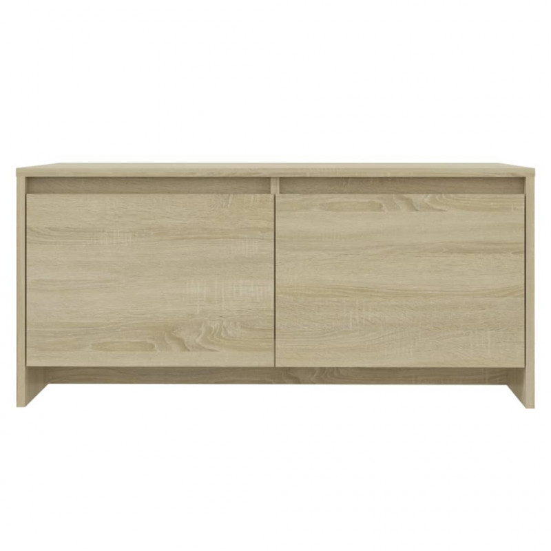 Stolik kawowy, dąb sonoma 90x50x41,5 cm materiał drewnopochodny