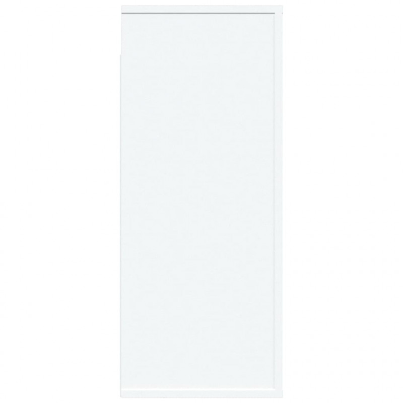 Szafka ścienna, biała, 80x33x80 cm, materiał drewnopochodny