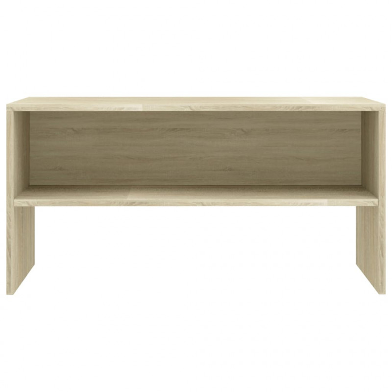 Szafka pod TV, dąb sonoma, 80x40x40 cm, materiał drewnopochodny