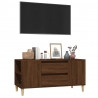 Szafka pod TV, brązowy dąb, 102x44,5x50 cm