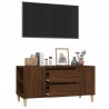 Szafka pod TV, brązowy dąb, 102x44,5x50 cm