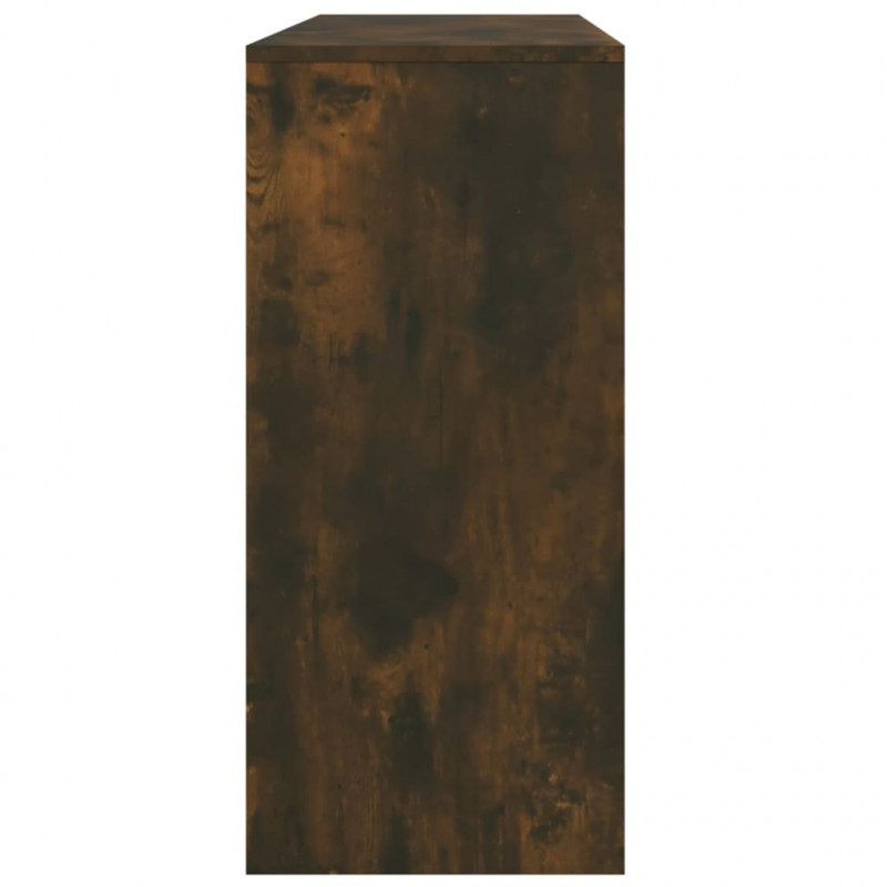 Stolik konsolowy, przydymiony dąb, 100x35x76,5 cm