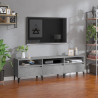 Szafka pod TV, szarość betonu, 150x30x44,5 cm